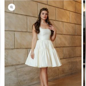 Chelsea Reece The Dream Dress in Odette Ivory Medium/6